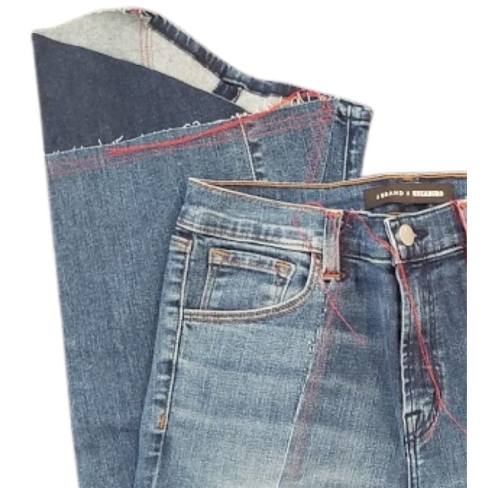 NEW J Brand xKozaburo Jolene Mysticism Flare Jeans - Picture 11 of 16